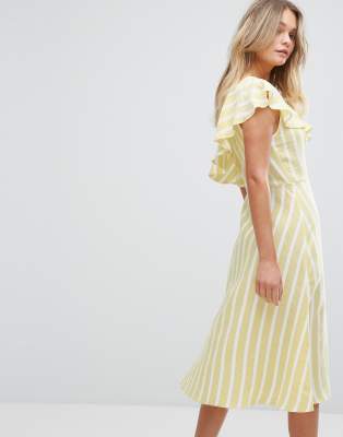 new look one shoulder dress