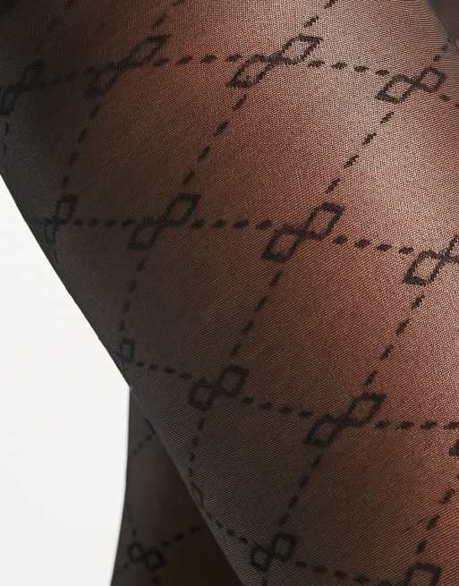 New Look - Opaque panty met strikmotief , 3 van 4