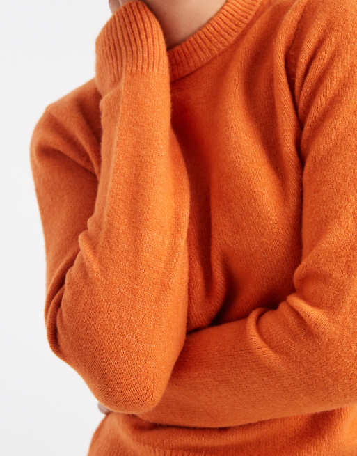 New Look – Orange tröja med rund halsringning, 4 av 4