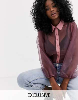 puff sleeve blouse asos