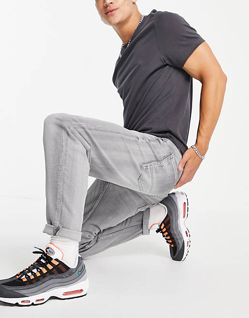 New Look straight fit jeans in grey