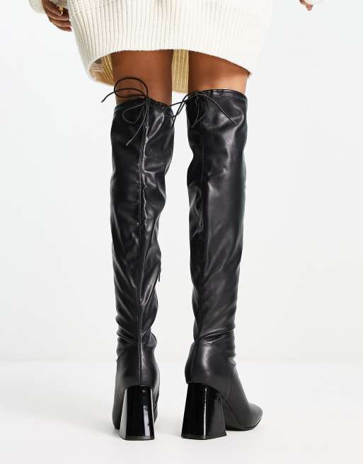 Over the knee on sale boots new look