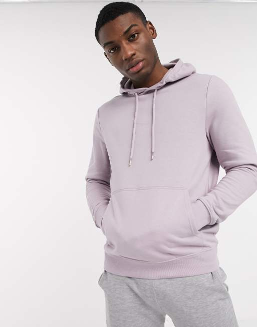 New Look overhead hoodie in lilac ASOS