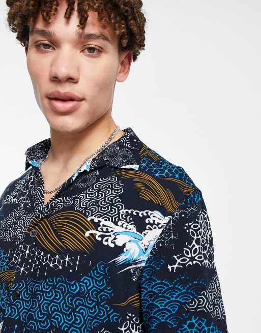 New Look - Overhemd met drakenprint