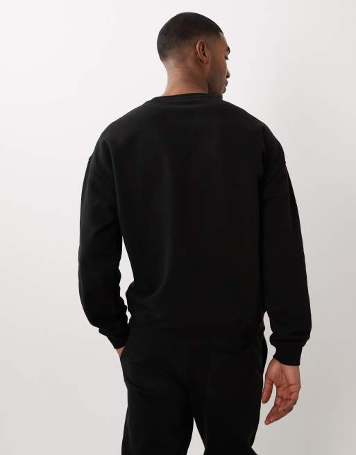 New Look – Oversize-Sweatshirt in Schwarz, Kombiteil, 2 von 5