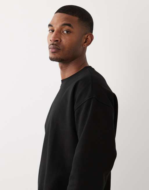 New Look – Oversize-Sweatshirt in Schwarz, Kombiteil, 4 von 5