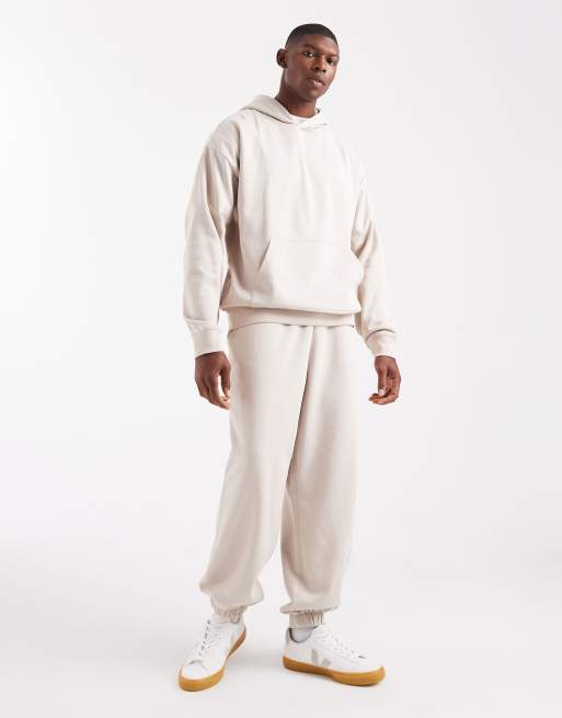 New Look - Oversized beige hættetrøje, 2 af 5