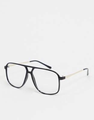 non prescription clear fashion glasses