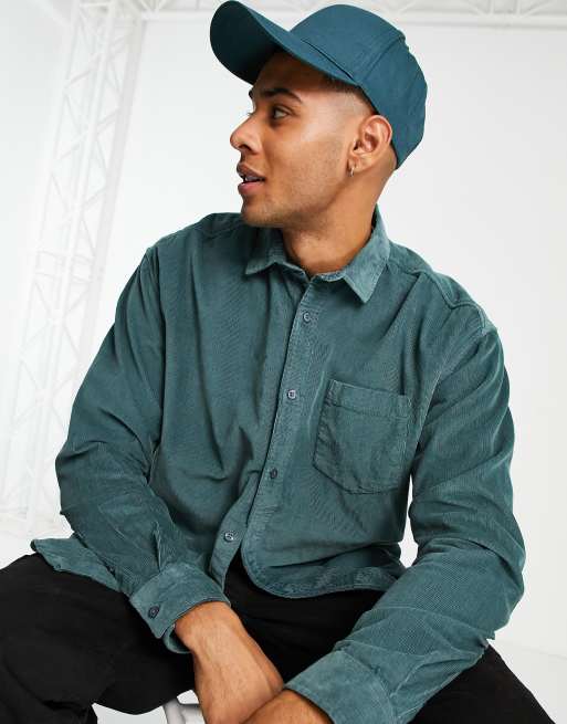 oversized corduroy overshirt