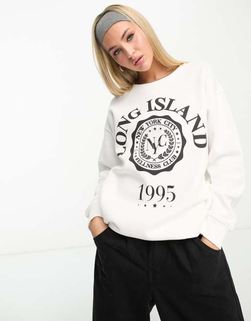 New look 2024 slogan sweatshirt