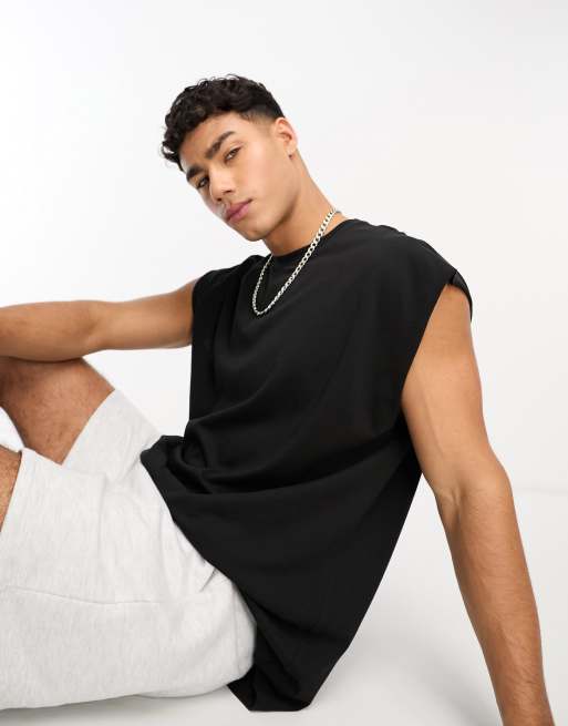 New Look - Oversized hemd in zwart