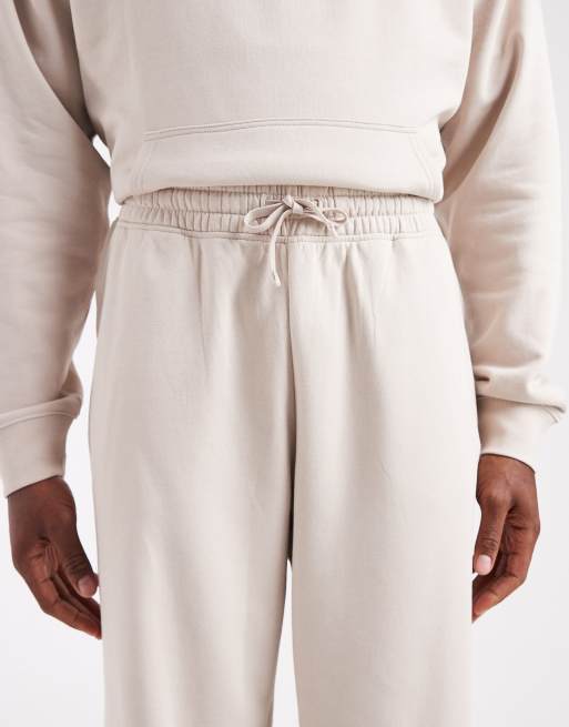 New Look oversized joggers co-ord in stone , 4 of 5