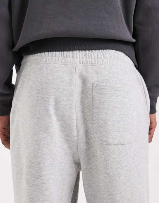 New Look oversized joggers in grey marl, 5 of 5