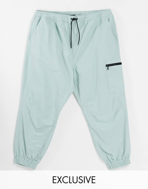 New Look - Oversized joggingbukser i lysegrøn