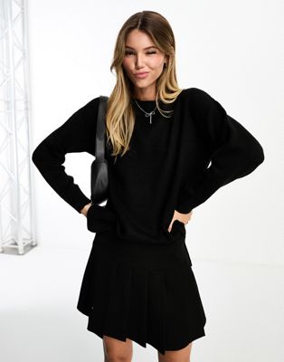 New Look oversized jumper in black - ASOS Price Checker