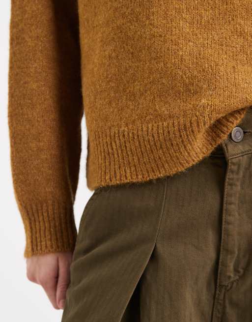 New Look oversized jumper in yellow, 2 of 4