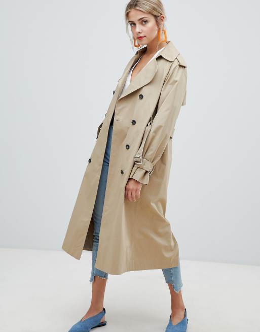 New Look Oversized Mac Trench Coat