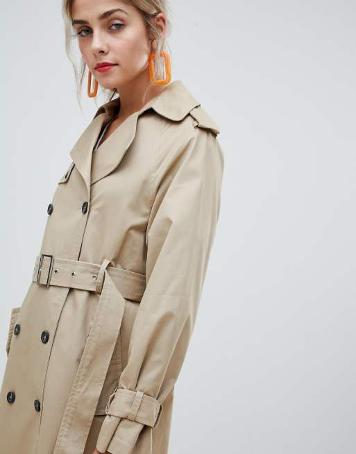 Oversized mac trench on sale coat