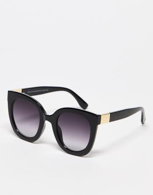 New Look Oversized Sunglasses In Black Asos 