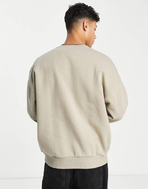 Stone oversized sweatshirt new arrivals