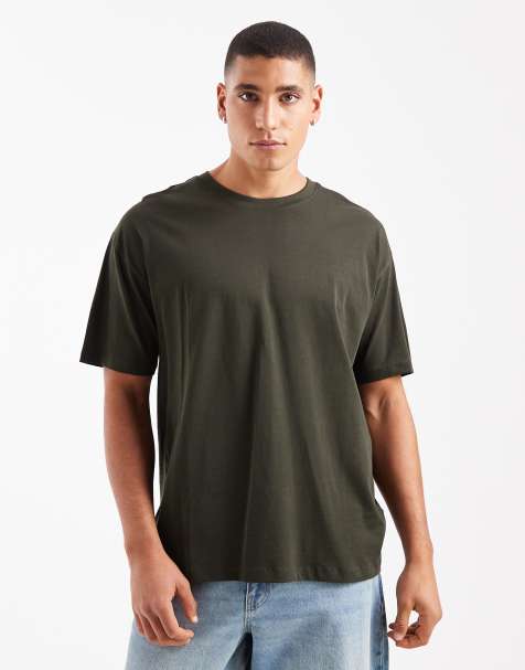 New Look - Oversized T-shirt in kaki - view 1