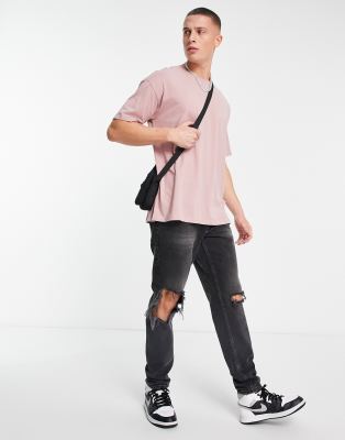new look pink t shirt