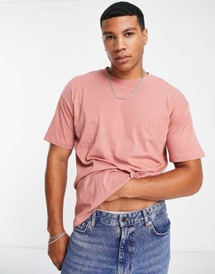 New Look oversized t-shirt in rust