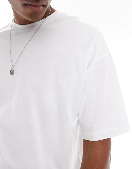 New Look oversized t-shirt in white | ASOS