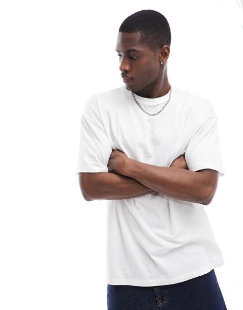 White Oversized T-Shirts for Men