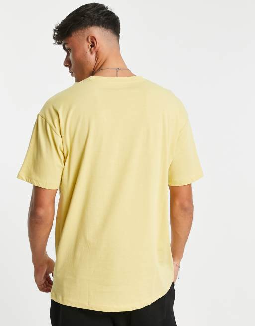 Pale yellow discount tee shirt