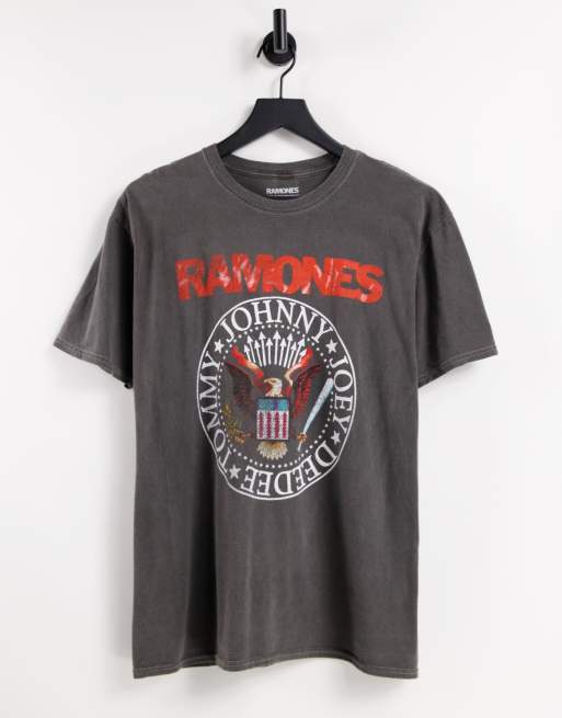 Grey ramones t on sale shirt