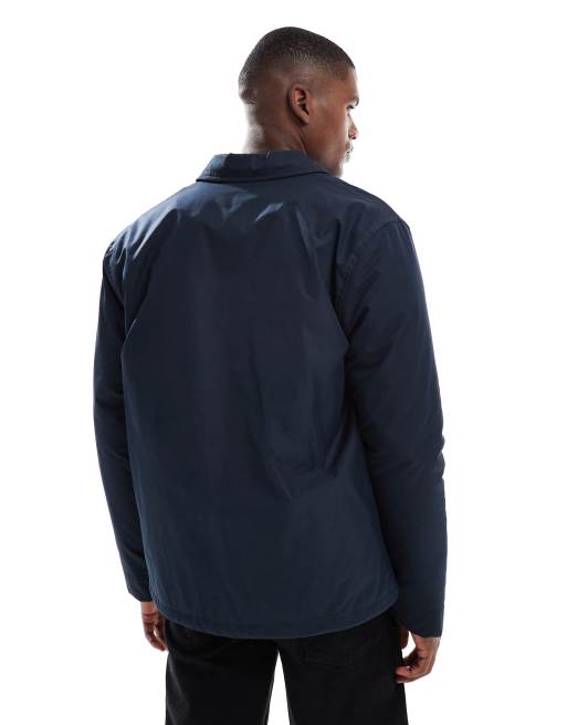 New Look padded coach jacket in navy | ASOS