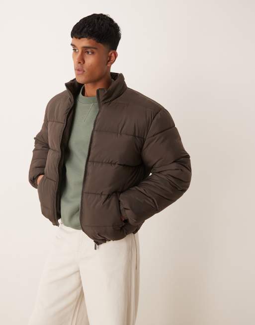 Cropped Puffer Newlook Padded Coats New Look 915 Girls Black Faux