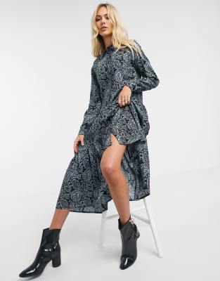 new look paisley dress