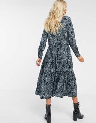 new look paisley dress