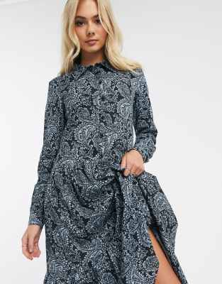 new look paisley dress