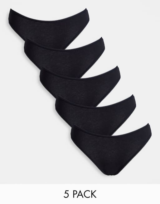 New Look - Pakke med 5 par brasilianske trusser