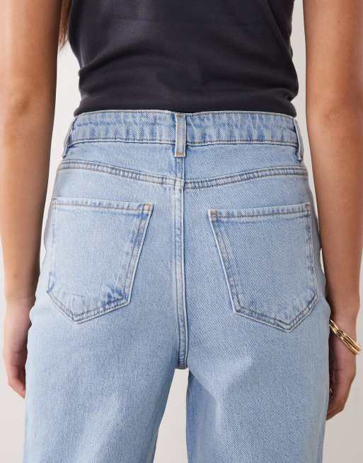 New Look - Palm - Jean mom - Bleu, 4 de 5