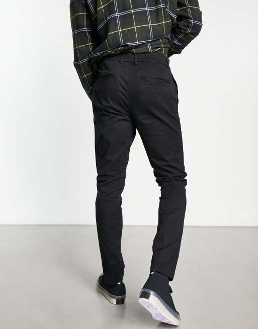 New Look - Pantalon chino droit coupe skinny - Noir, 2 de 4