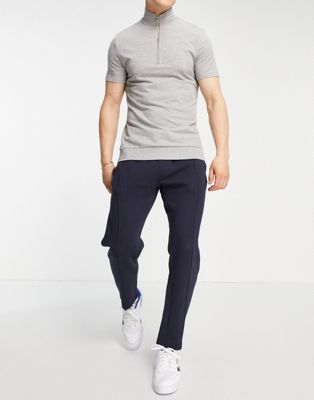 Survêtements New Look - Pantalon de jogging ajusté et habillé - Bleu marine