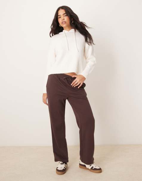 New Look - Pantalon de jogging ample - Marron foncé - view 1