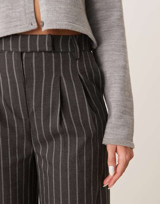 New Look - Pantalon de tailleur ample - Gris, 4 de 5