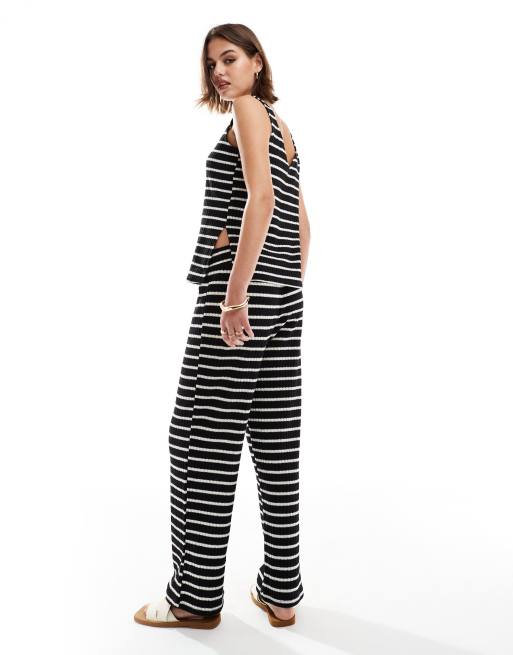 New Look - Pantalon d'ensemble côtelé à rayures, 3 de 5