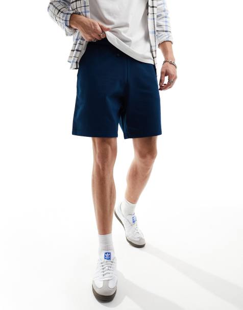 New Look - Pantaloncini in jersey blu - view 1