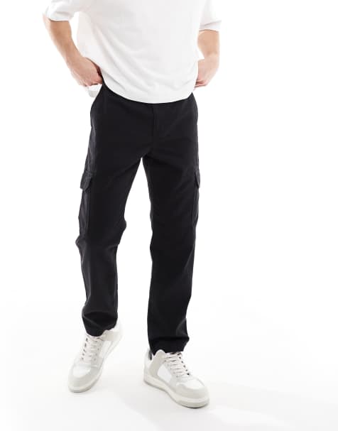 New Look - Pantaloni cargo neri - view 1