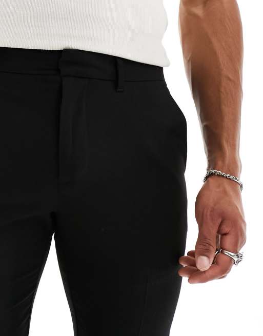 New Look - Pantaloni da abito neri, 4 di 5