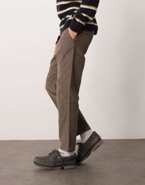 Pantaloni Cargo Pantaloni Velluto Coste Grosse Pantaloni Bootcut