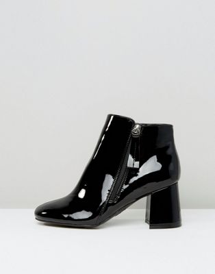 new look patent boots