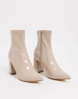 new look beige boots