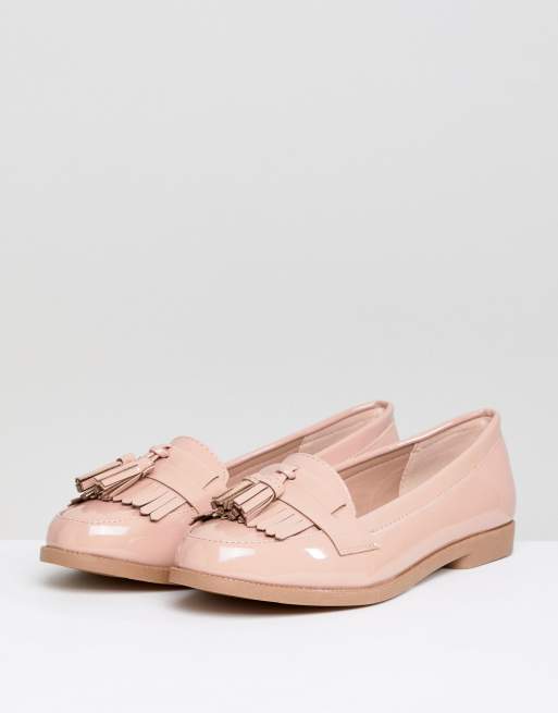 asos patent loafers